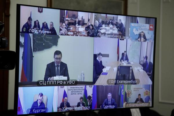 Алексей Текслер принял участие в окружном совещании по подготовке к весеннему половодью и пожароопасному сезону