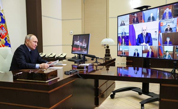 Алексей Текслер принял участие в совещании Президента РФ Владимира Путина с членами Правительства России