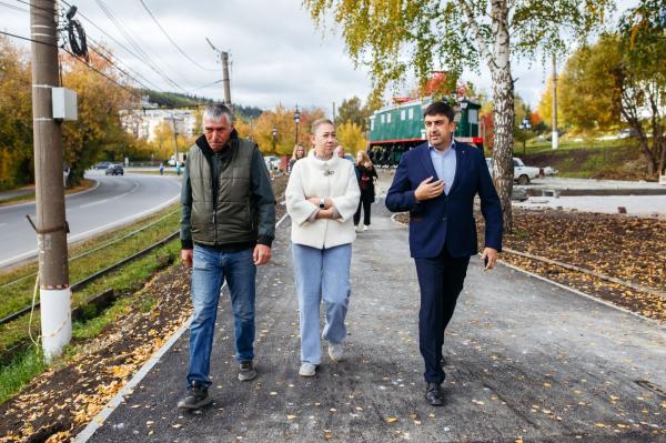 В Златоусте подходит к завершению благоустройство на улице имени Павла Петровича Аносова