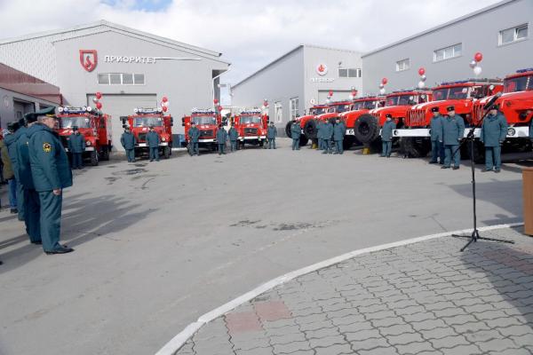 Пожарная часть в Златоустовском городском округе получила новую технику