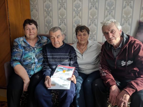 Житель Златоуста - ветеран Великой Отечественной войны отметил 95-летний юбилей 