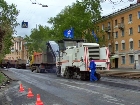 На улице К. Маркса начался ремонт