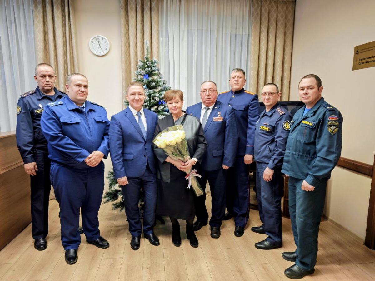 Глава округа Олег Решетников провел прием, приуроченный ко Дню Героев Отечества