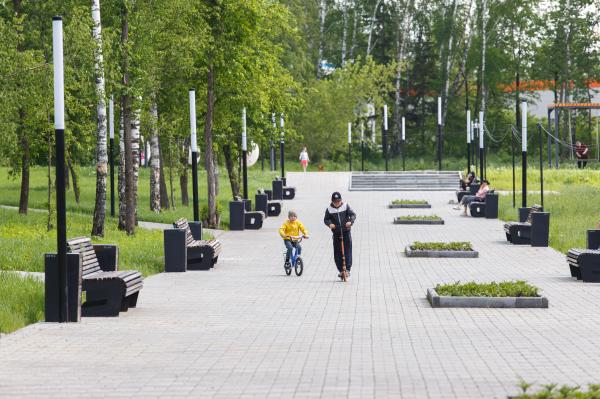 В Златоусте продолжается развитие парковой инфраструктуры