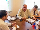 Глава округа встретился с профсоюзами 